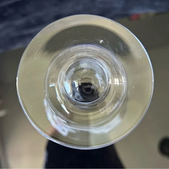 Set of 4 Mid- Century Etched Footed Floral Ice Tea/Water Glasses - Picture 11 of 11